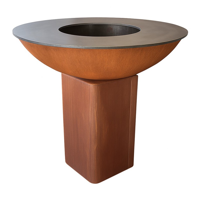 Braciere Quoco Piatto Medio Curvo 94 frontale