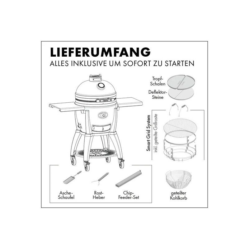 Barbecue Monolith Avantgarde.55 disegno tecnico