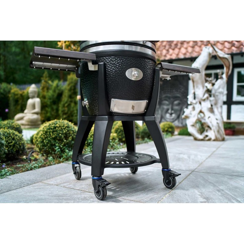 Barbecue Kamado Monolith Avantgarde.66 (struttura e ripiani inclusi) laterale