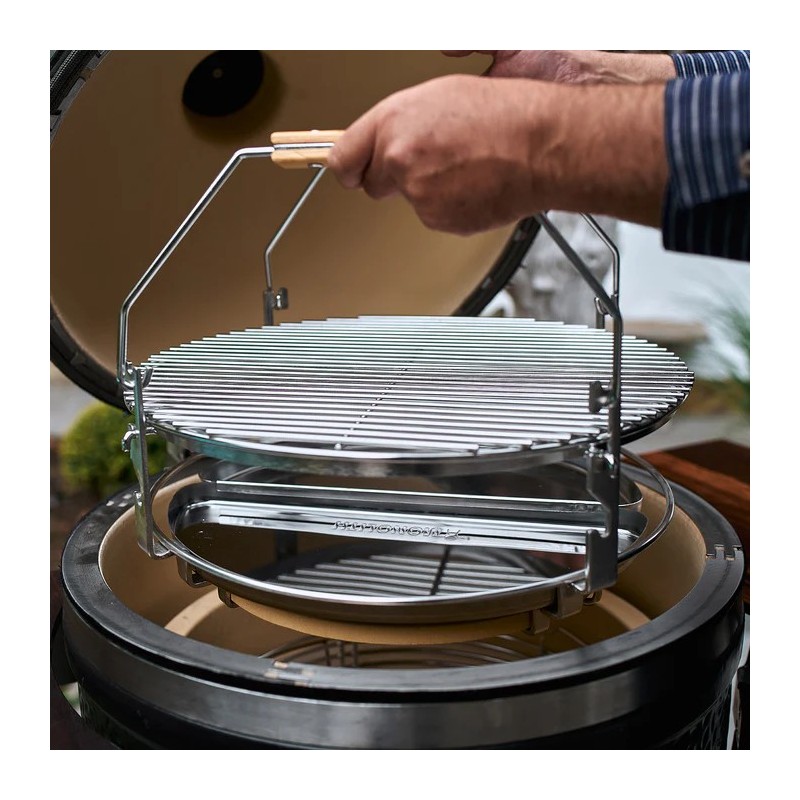 Barbecue Kamado Monolith Two.55 (carrello incluso) griglie