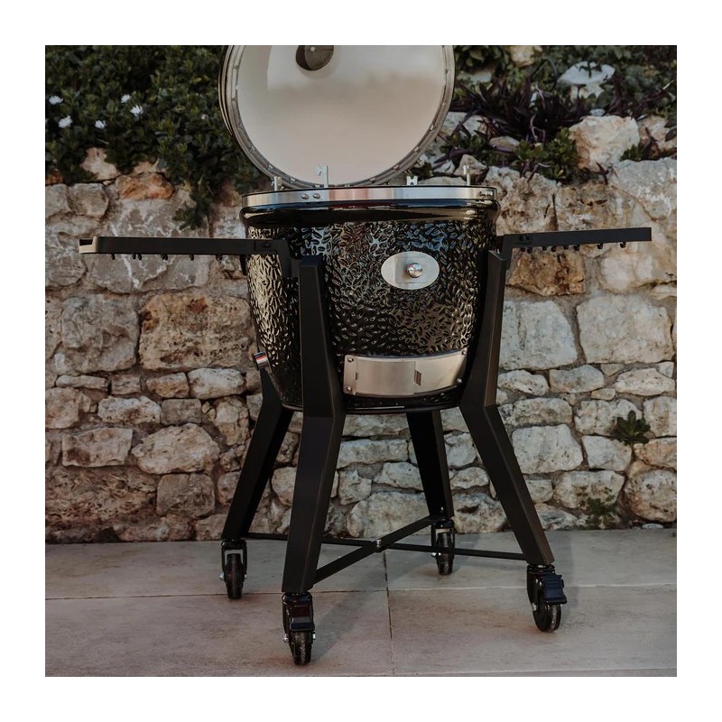 Barbecue Kamado Monolith Two.55 (carrello incluso) laterale