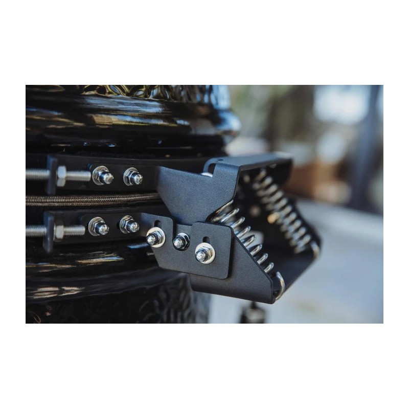 Barbecue Kamado Monolith One.66 (carrello e ripiani inclusi) cerniera