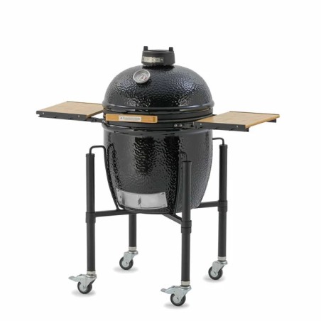 Barbecue Kamado Monolith One.55 (carrello e ripiani inclusi) laterale