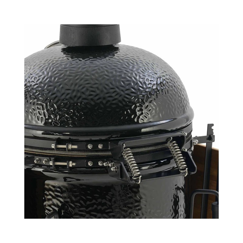Barbecue Kamado Monolith One.55 (carrello e ripiani inclusi) chiuso