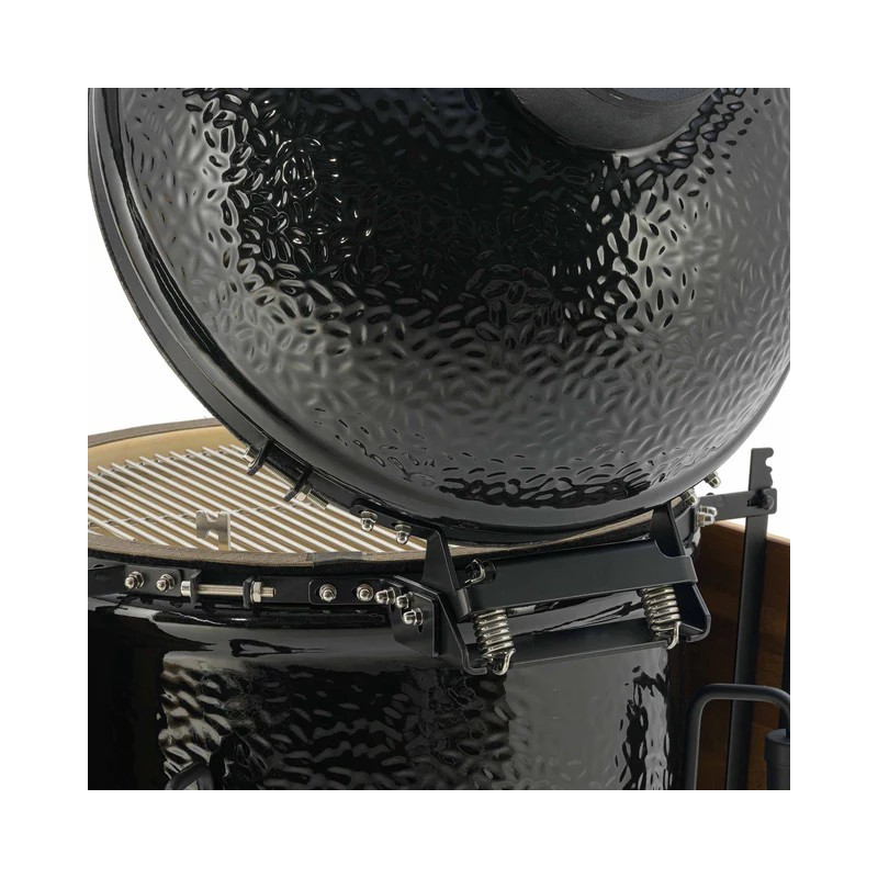 Barbecue Kamado Monolith One.55 (carrello e ripiani inclusi) cerniera