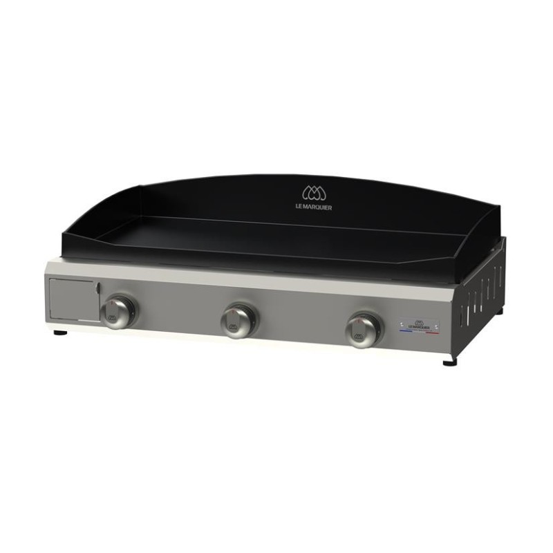 Le Marquier Piastra liscia AMALIA PRO Gas 375 Inox