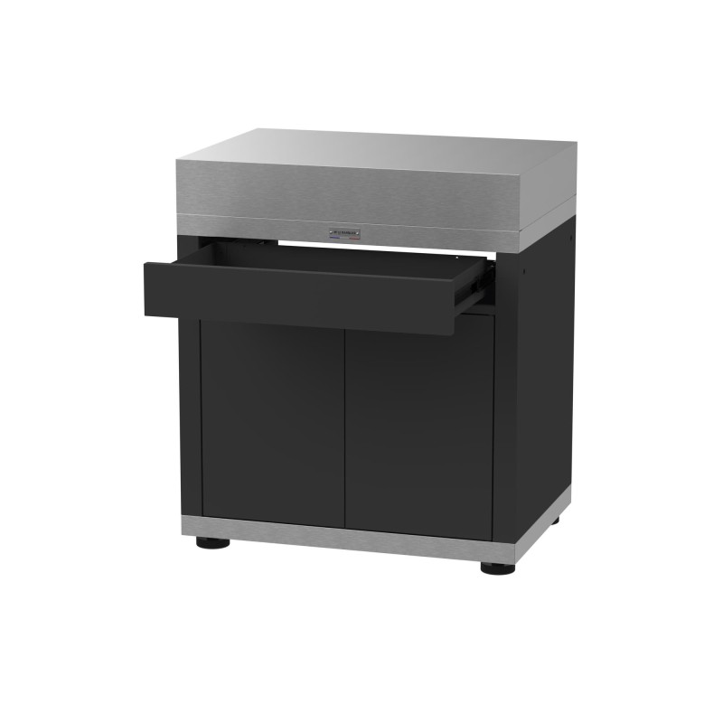 Le marquier modulo con cassetto inox