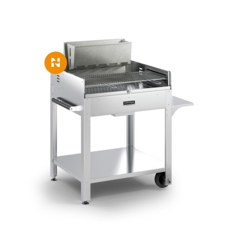 FONTANA FORNI TIRRENO ACCIAIO BARBECUE LEGNA CARBONE