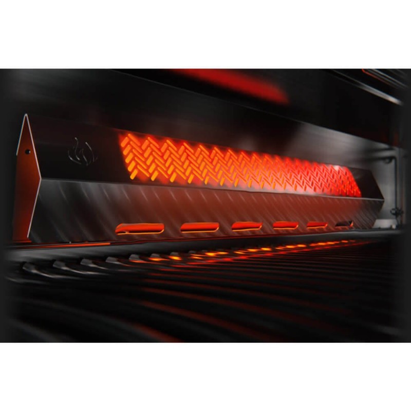 Barbecue Napoleon Rogue RSE 525 RSIB acceso