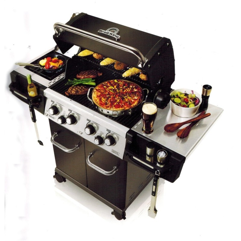 BROIL KING BARBECUE A GAS REGAL 490 NERO