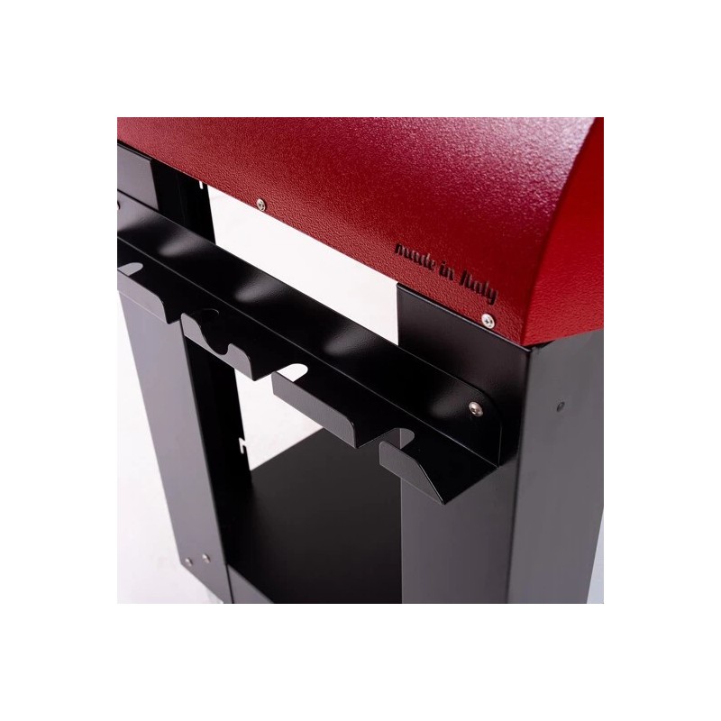 BASE FORNO ALFA 3 PIZZE - MODERNO BLACK