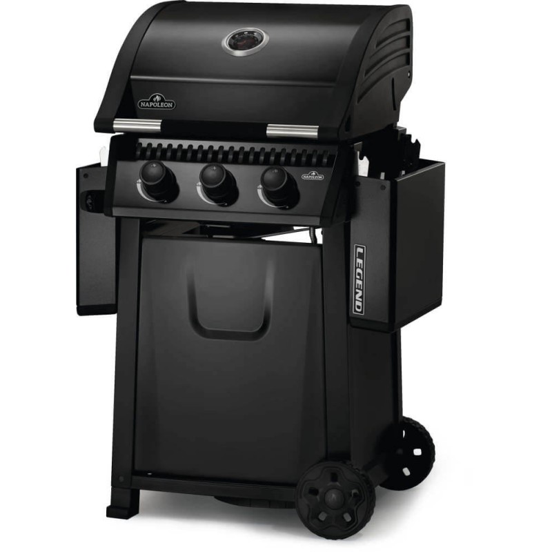 Barbecue Napoleon Legend LD365PK-IT chiuso laterale