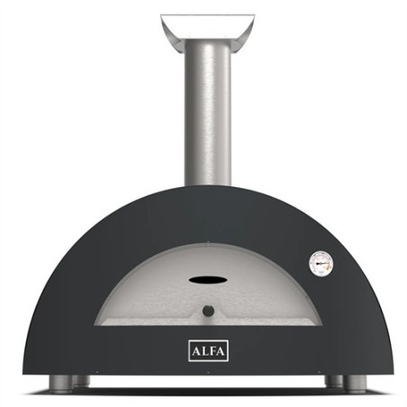 ALFA MODERNO FORNO 2 PIZZE - A GAS GRIGIO