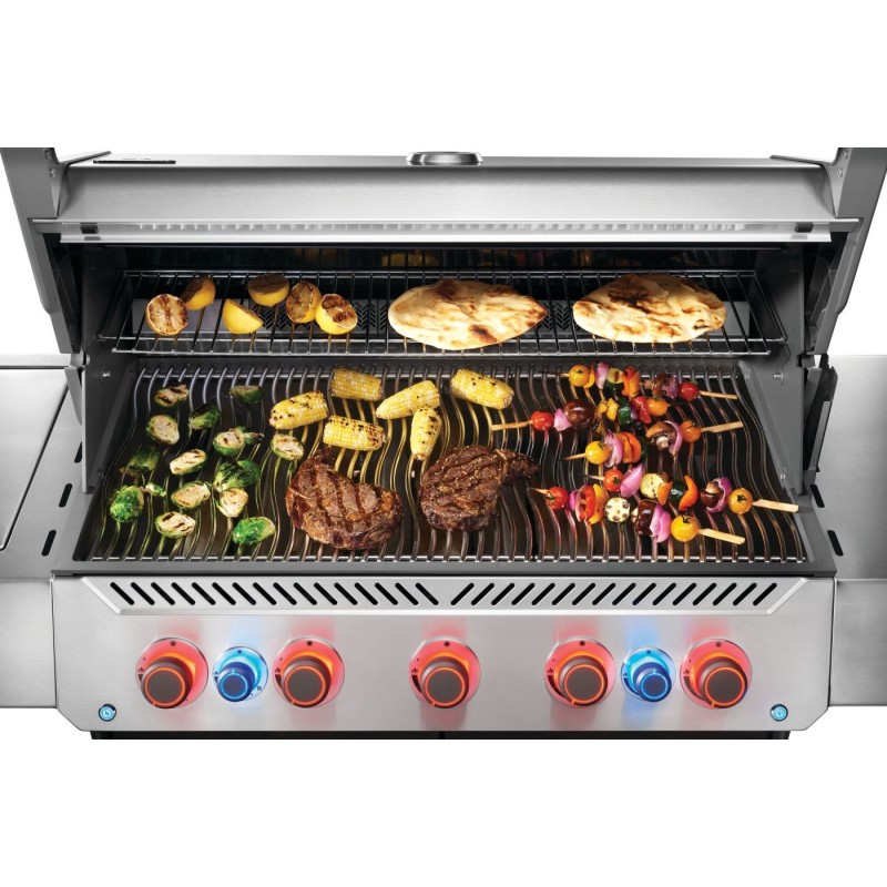 Barbecue Napoleon Prestige 665 RSIB acceso