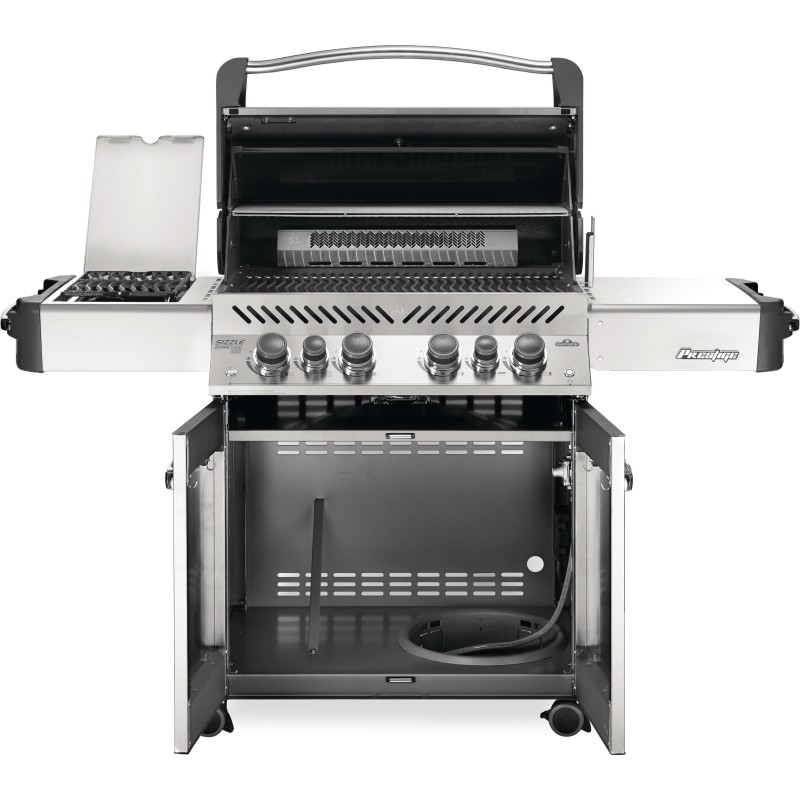 Barbecue Napoleon Prestige 500 RSIB aperto