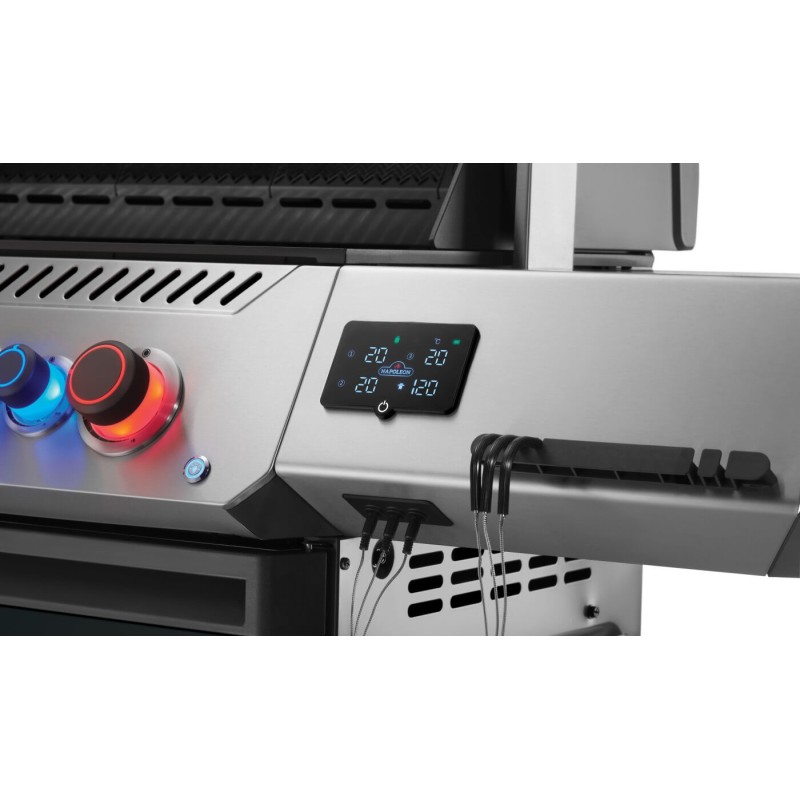 Barbecue Napoleon Prestige 500 Connected comandi