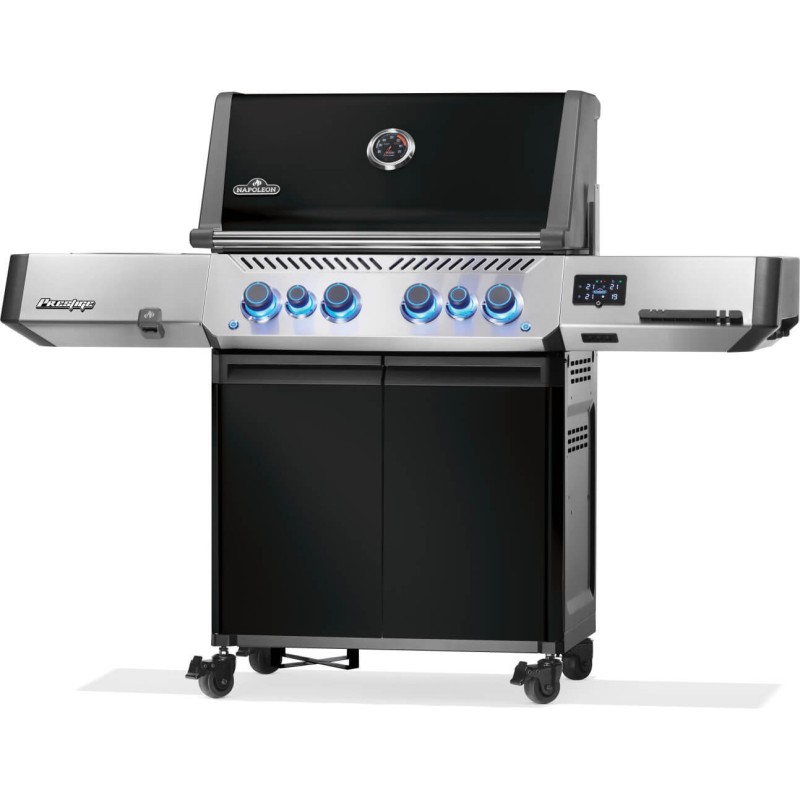 Barbecue Napoleon Prestige 500 Connected laterale