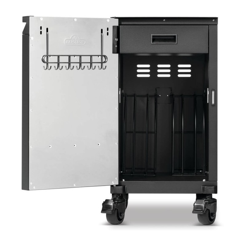 Napoleon 2 Carrelli - Compatibile per Prestige - Finitura Phantom aperto