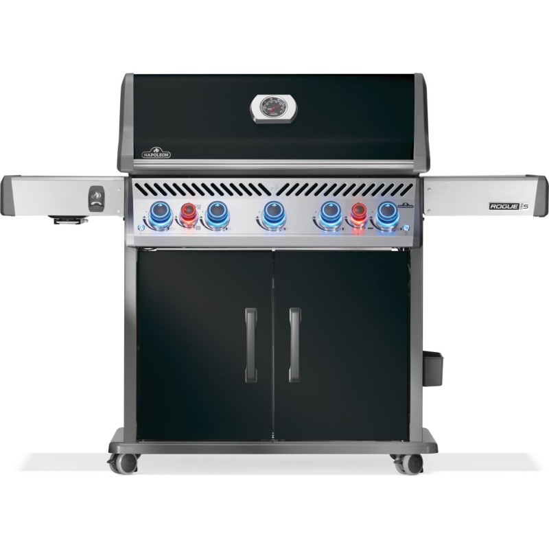 Barbecue Napoleon Rogue® PRO-S 625 RSIB frontale acceso