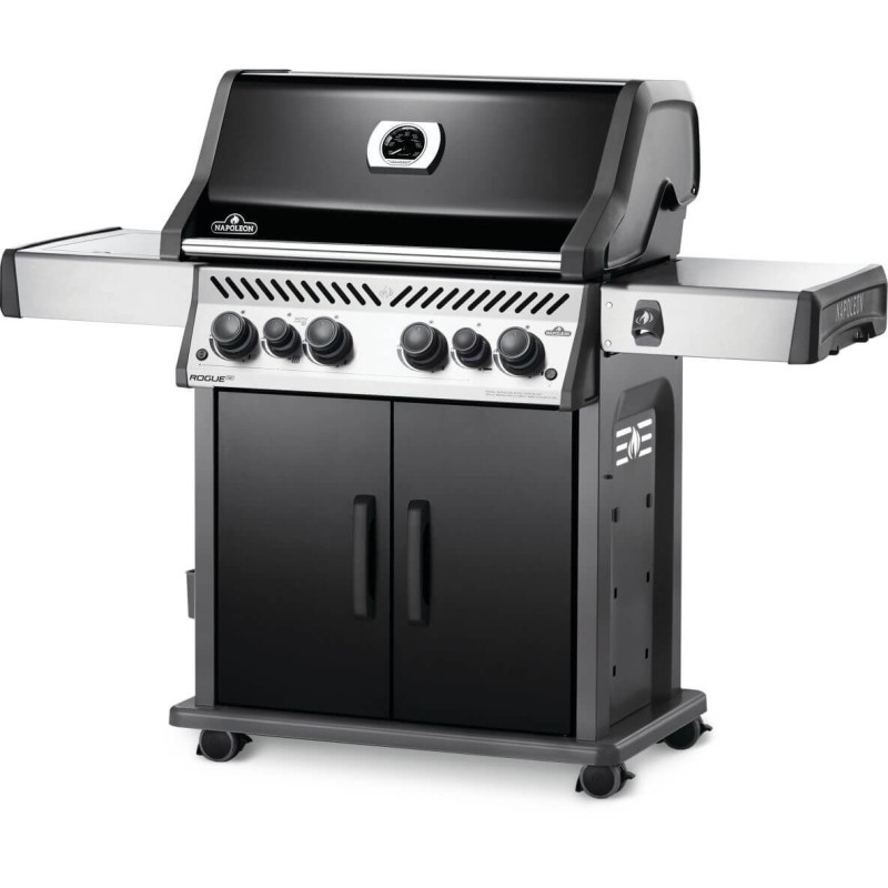 Barbecue Napoleon Rogue RSE 525 RSIBPK laterale